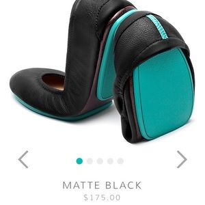 Tieks mat black flats 7